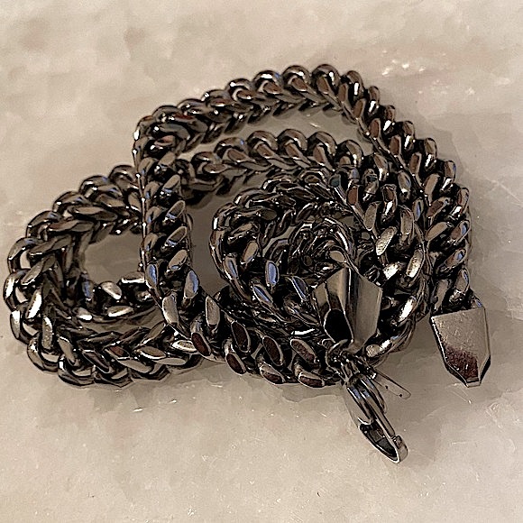 Set 3-pic Cuban links chain .... - Picture 4 of 17